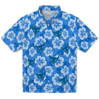 Buffalo Bulls Hawaiian Shirt - Hibiscus Cluster