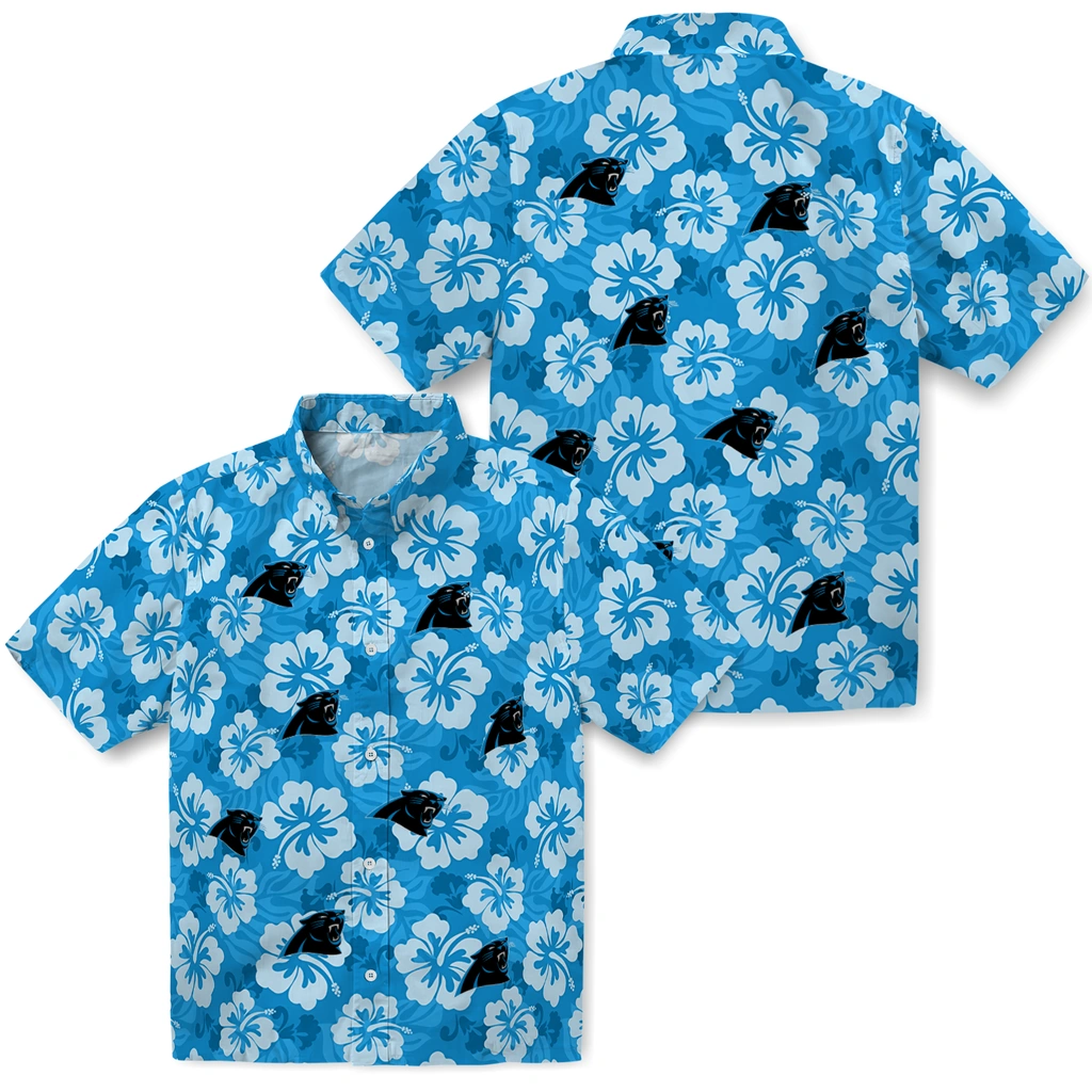 carolina-panthers-hawaiian-shirt-hibiscus-cluster-blue-high-quality.webp