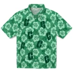 charlotte-49ers-hawaiian-shirt-hibiscus-cluster-green-best-selling.webp