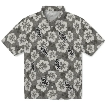 Chicago White Sox Hawaiian Shirt - Hibiscus Cluster