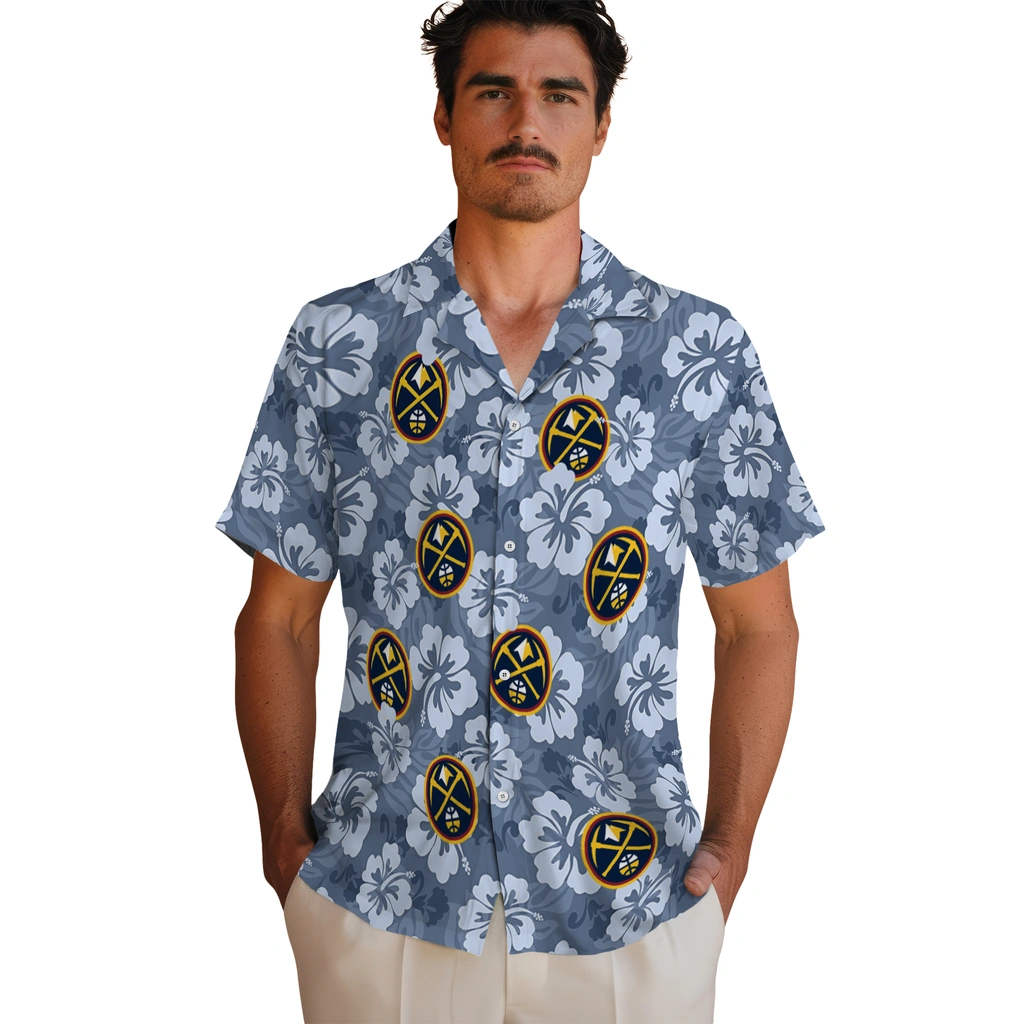 denver-nuggets-hawaiian-shirt-hibiscus-cluster-blue-fashion-forward.webp