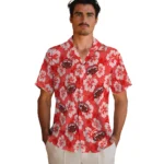 jacksonville-state-gamecocks-hawaiian-shirt-hibiscus-cluster-red-best-selling.webp