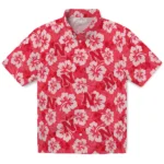 nebraska-cornhuskers-hawaiian-shirt-hibiscus-cluster-red-best-selling.webp