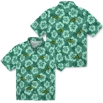 north-dakota-state-bison-hawaiian-shirt-hibiscus-cluster-green-best-selling.webp