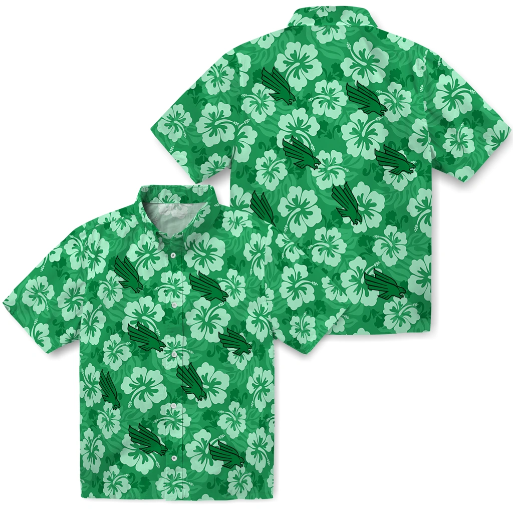 north-texas-mean-green-hawaiian-shirt-hibiscus-cluster-green-high-quality.webp