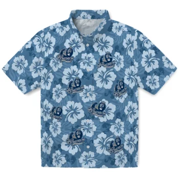 Old Dominion Monarchs Hawaiian Shirt - Hibiscus Cluster