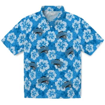 Orlando Magic Hawaiian Shirt - Hibiscus Cluster
