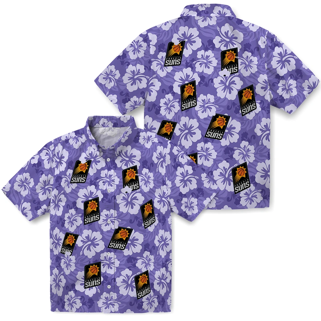 phoenix-suns-hawaiian-shirt-hibiscus-cluster-purple-high-quality.webp