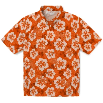 Sam Houston Bearkats Hawaiian Shirt - Hibiscus Cluster