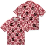 south-carolina-gamecocks-hawaiian-shirt-hibiscus-cluster-garnet-best-selling.webp