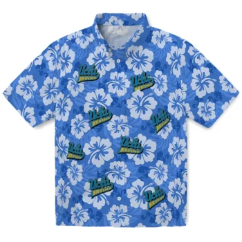 UCLA Bruins Hawaiian Shirt - Hibiscus Cluster