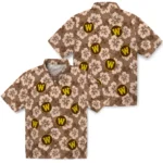 western-michigan-broncos-hawaiian-shirt-hibiscus-cluster-brown-best-selling.webp
