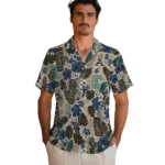 akron-zips-hawaiian-shirt-customized-tiki-masks-warm-beige-best-selling.webp