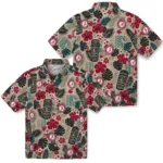 alabama-crimson-tide-hawaiian-shirt-customized-tiki-masks-warm-beige-best-selling.webp