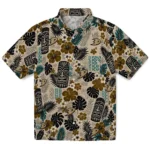 anaheim-ducks-hawaiian-shirt-customized-tiki-masks-warm-beige-best-selling.webp