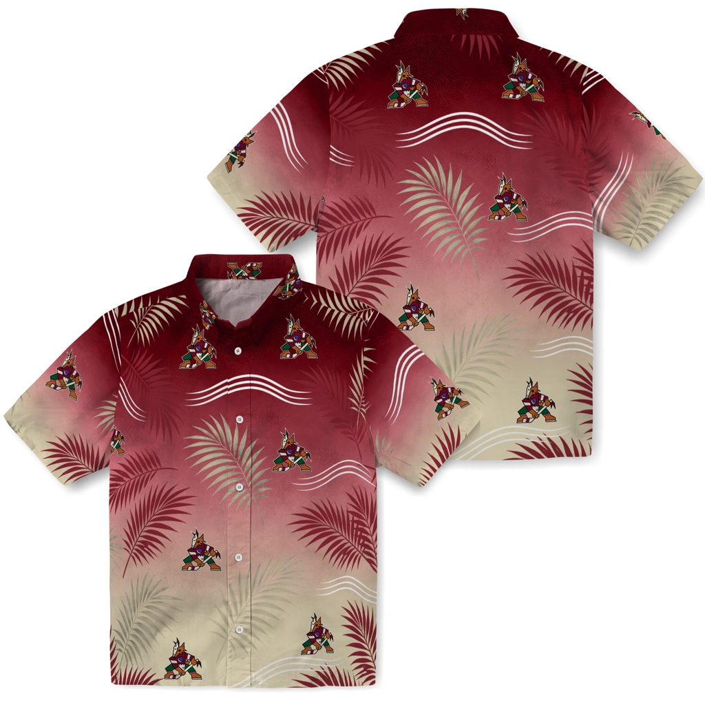 arizona-coyotes-hawaiian-shirt-customized-ombre-fronds-red-high-quality.webp