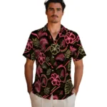 arizona-diamondbacks-hawaiian-shirt-customized-neon-florals-black-best-selling.webp