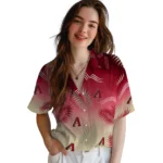 arizona-diamondbacks-hawaiian-shirt-customized-ombre-fronds-red-best-selling.webp