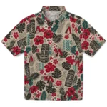 arizona-diamondbacks-hawaiian-shirt-personalized-tiki-masks-warm-beige-best-selling.webp