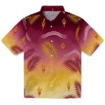arizona-state-sun-devils-hawaiian-shirt-custom-ombre-fronds-maroon-best-selling.webp