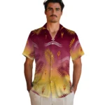 arizona-state-sun-devils-hawaiian-shirt-custom-ombre-fronds-maroon-best-selling.webp
