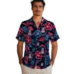 arizona-wildcats-hawaiian-shirt-customized-neon-florals-black-best-selling.webp