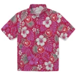atlanta-hawks-hawaiian-shirt-customized-hibiscus-monstera-red-best-selling.webp