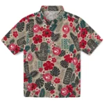 atlanta-hawks-hawaiian-shirt-customized-tiki-masks-warm-beige-best-selling.webp