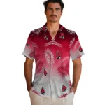 ball-state-cardinals-hawaiian-shirt-personalized-ombre-fronds-red-best-selling.webp