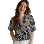 baltimore-ravens-hawaiian-shirt-customized-tiki-masks-warm-beige-best-selling.webp