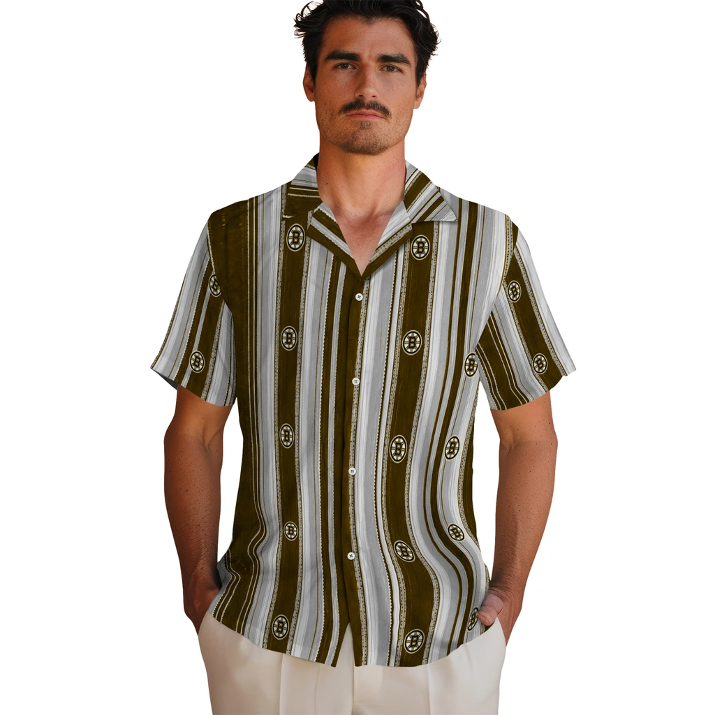 boston-bruins-hawaiian-shirt-customized-distressed-stripes-gold-black-fashion-forward.webp