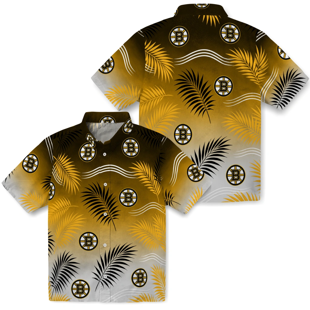 boston-bruins-hawaiian-shirt-personalized-ombre-fronds-gold-high-quality.webp