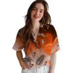 bowling-green-falcons-hawaiian-shirt-customized-ombre-fronds-orange-best-selling.webp