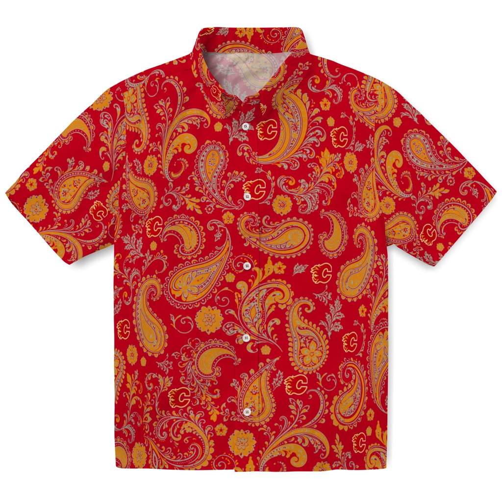calgary-flames-hawaiian-shirt-custom-paisley-print-red-best-selling.webp calgary flames hawaiian shirt custom paisley print red best selling