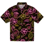 central-michigan-chippewas-hawaiian-shirt-customized-neon-florals-black-best-selling.webp