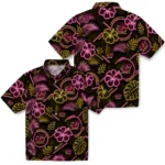 central-michigan-chippewas-hawaiian-shirt-customized-neon-florals-black-best-selling.webp