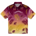 central-michigan-chippewas-hawaiian-shirt-customized-ombre-fronds-maroon-best-selling.webp