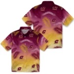 central-michigan-chippewas-hawaiian-shirt-customized-ombre-fronds-maroon-best-selling.webp