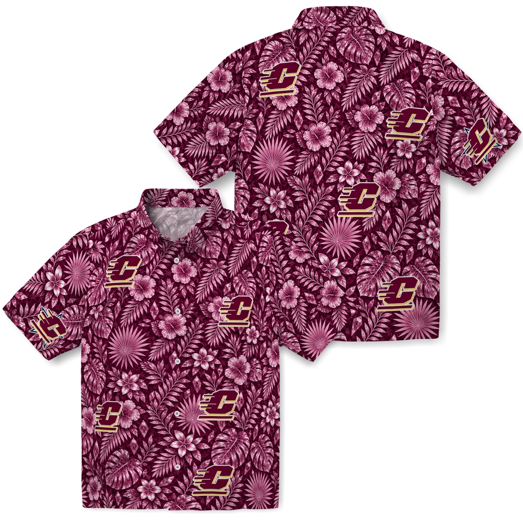 central-michigan-chippewas-hawaiian-shirt-personalized-crystal-foliage-maroon-high-quality.webp