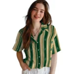 charlotte-49ers-hawaiian-shirt-custom-distressed-stripes-green-gold-best-selling.webp