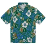charlotte-49ers-hawaiian-shirt-personalized-hibiscus-monstera-green-best-selling.webp