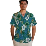 charlotte-49ers-hawaiian-shirt-personalized-hibiscus-monstera-green-best-selling.webp