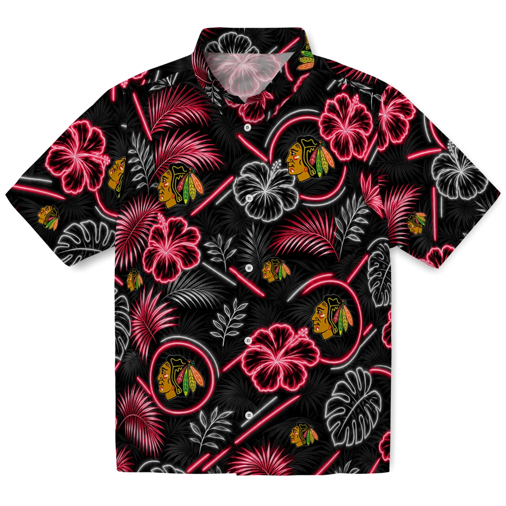 chicago-blackhawks-hawaiian-shirt-custom-neon-florals-black-best-selling.webp chicago blackhawks hawaiian shirt custom neon florals black best selling
