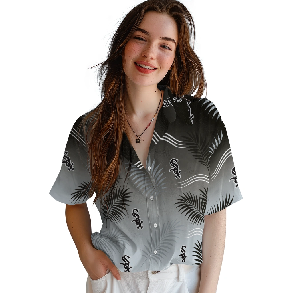 chicago-white-sox-hawaiian-shirt-custom-ombre-fronds-black-latest-model.webp