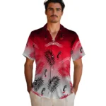 cincinnati-bearcats-hawaiian-shirt-customized-ombre-fronds-red-best-selling.webp