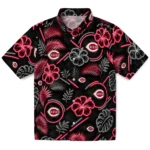cincinnati-reds-hawaiian-shirt-customized-neon-florals-black-best-selling.webp