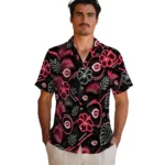 cincinnati-reds-hawaiian-shirt-customized-neon-florals-black-best-selling.webp