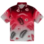 cincinnati-reds-hawaiian-shirt-customized-ombre-fronds-red-best-selling.webp