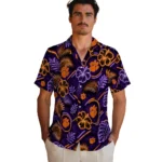 clemson-tigers-hawaiian-shirt-personalized-neon-florals-black-best-selling.webp