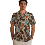 cleveland-browns-hawaiian-shirt-custom-tiki-masks-warm-beige-best-selling.webp